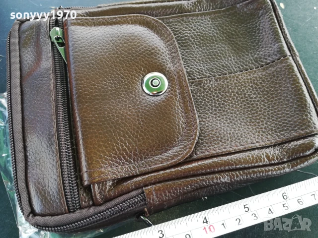 КОЖЕНА ЧАНТА-КАФЯВА 1907251826, снимка 5 - Чанти - 51075160