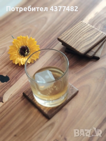 Подложки за чаши от масивно дърво и епоксидна , снимка 7 - Чаши - 53880097