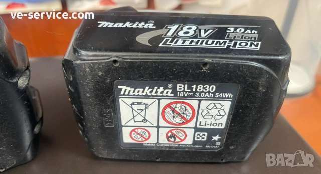Барерии за Макита / Makita 18 v., снимка 5 - Винтоверти - 53844079