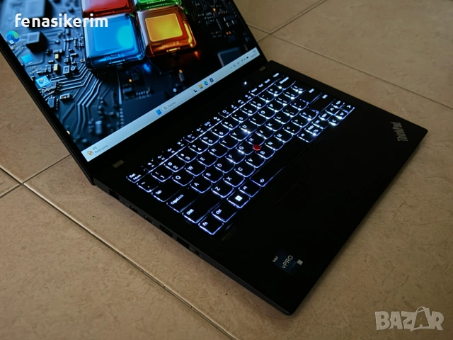 14' Touch WUXGA i5-1250p Lenovo ThinkPad T14 Gen 3 16GB DDR4/512GB NVMe/Подсветкa/Бат 8ч, снимка 6 - Лаптопи за работа - 53497257