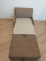 Разтегателен диван в бежово, снимка 5