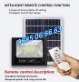 LED прожектор 100W със соларен панел, соларен прожектор 100W, снимка 5
