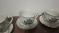 8бр порцеланови чаши за чай Китка , снимка 12