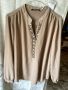 BOBO ZANDER,№48  красива  копринена блуза с дълъг ръкав, снимка 1 - Блузи с дълъг ръкав и пуловери - 45727882