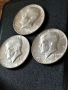 1/2 долар 1967,68 и 69 год,"Президент Кенеди" сребро, тегло 34.50 гр, проба 400/1000, снимка 1