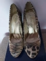 Дамски затворени обувки на ток номер 39, снимка 5