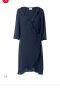 Ефирна рокля тип "прегърни ме", бранд Vila, цвят navy blue, снимка 4