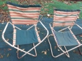 Стари сгъваеми столове,сгъваем стол,шезлонг, снимка 5