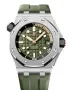 Мъжки луксозен часовник Audemars Piguet Royal Oak Offshore Diver Green Dial, снимка 1