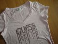Guess/M/оригинална дамска тениска с пайети, снимка 1 - Тениски - 45732304