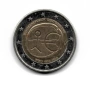 Германия 2 евро, 2009 10 години - монетарна политикa на ЕС (EMU) и въвеждане на еврото, снимка 1
