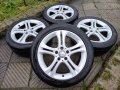 Джанти MERCEDES 17" 5x112 с гуми 235/45/17 Мерцедес А класа Б класа ЦЛА A class B class CLA, снимка 1