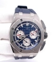 Audemars Piguet Royal Oak Offshore Chronograph 43mm Steel Blue Dial, снимка 6