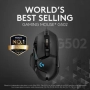 Гейминг мишка Logitech - G502 Hero, оптична, черна, снимка 4