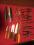Стари ножове ножици , снимка 1 - Колекции - 44980181