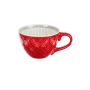  Чаша за кафе и чай, кераммична, червена, 450 мл, снимка 1 - Чаши - 45233733