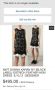 Donna Karan NY black label Runway Мини рокля с пера, М, снимка 10