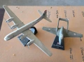 Enola gay B-29 и Vampire Havilland самолети мащаб 1:72, снимка 1