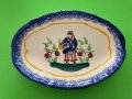 Френска керамична чиния, снимка 1