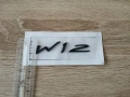 чисто черна емблема W12 за Bentley, снимка 6