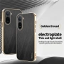 KADEM Електропокрит Калъф за Xiaomi Redmi A7 Pro 4G - Копринена текстура, PU+TPU, 3 цвята, снимка 4