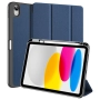 DUX DUCIS Domo Series Case за iPad (2025) / 10.9 (2022) с Протектор | Авто Включване, Три-сгъваем Ст, снимка 1