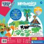 CLEMENTONI Science Play Mechanics Junior Конструктор Динозаври 130ч. 75061, снимка 3