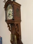 Античен,стенен-Фрезийски часовник,тъмен орех 1950-1960г.с махало, снимка 7
