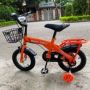 Детски велосипед с противоплъзгащи се гуми и светещи помощни колела. Инчове: 12, 14 или 16 , снимка 1 - Велосипеди - 45094664