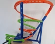 Детска писта Mattel Hot Wheels Spiral Speed Crash – без кола, снимка 1