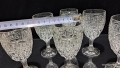 Ретро кристални чаши за вино , снимка 4