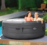 Intex SimpleSpa – Надуваемо Джакузи Ø196 см за 4 души с масажна система и отопление, снимка 1