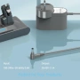 Ново 30.45V 1.1A зарядно за Dyson V10 V11 V12 V15 SV12 SV14 UK контакт, снимка 6