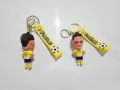 Футболни Ключодържатели Роналдо Меси Неймар Мбапе Фигурка с Ключ 12см, снимка 4