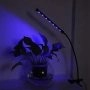 2 броя UV LED лампа за отглеждане на растения с щипка, регулиране на светлината, 20 LED 5W, USB, снимка 3