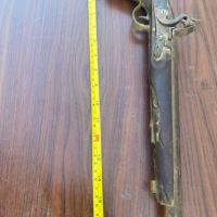 Стар кремъчен пистолет , снимка 9 - Антикварни и старинни предмети - 45718738