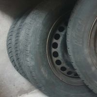 Продавам 4 бр.гуми с железни джанти свалени от Ауди , снимка 3 - Гуми и джанти - 45697877