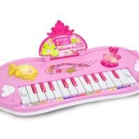 Bontempi - Синтезатор със светлинни ефекти за момиче, снимка 2 - Музикални играчки - 44977564