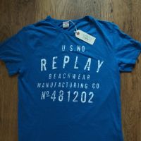 replay beachwear - страхотна мъжка тениска НОВА, снимка 5 - Тениски - 45424950