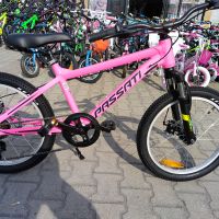 PASSATI Велосипед с дискови спирачки 20" ALUMINIUM розов, снимка 2 - Велосипеди - 46130033