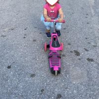 ScooTer, Тротинетка със седалка, 3 в 1 розова, снимка 3 - Детски велосипеди, триколки и коли - 45092594