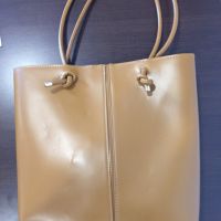 Дамска кожена чанта Peta+Jain 26х30 см, снимка 3 - Чанти - 45463714