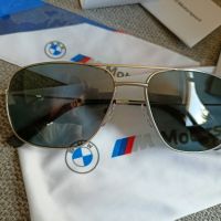 НОВИ мъжки слънчеви очила BMW Motorsport, сребриста рамка, авиатор, поляризация ОРИГИНАЛЕН ПРОДУКТ, снимка 4 - Слънчеви и диоптрични очила - 45463820