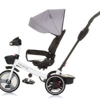 CHIPOLINO Триколка със сенник 360° BE ACTIVE СИВ

, снимка 4 - Детски велосипеди, триколки и коли - 45091458
