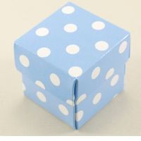 5 см кутия син розов на точки за подарък подаръци сапун сувенир подаръчни кутии кутийка, снимка 2 - Други - 45861373