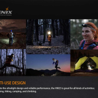 Челник Fenix HM23 LED, снимка 3 - Къмпинг осветление - 45006873