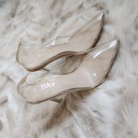 Елегантни обувки силикон, снимка 1 - Дамски обувки на ток - 45582946