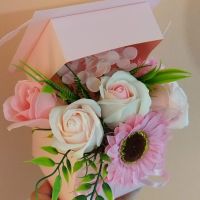 Ново🎓Букети със сапунени цветя за бъдещите абитуриенти и абсолвенти, снимка 6 - Подаръци за жени - 40241084