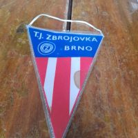 Стар флаг,флагче Brno, снимка 1 - Други ценни предмети - 45337115