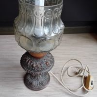 Стара настолна лампа , снимка 2 - Настолни лампи - 45511853
